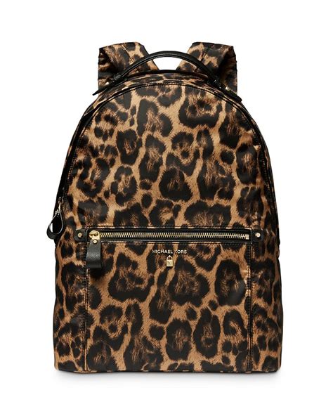 michael kors backpack animal print|michael kors cheetah backpack.